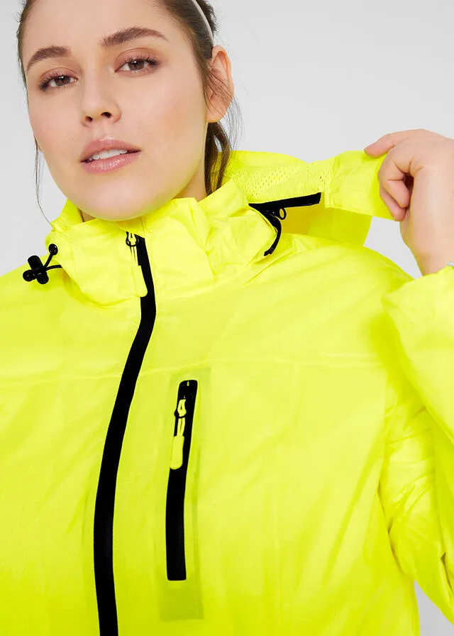 Chaqueta funcional reflectante Amarillo neón