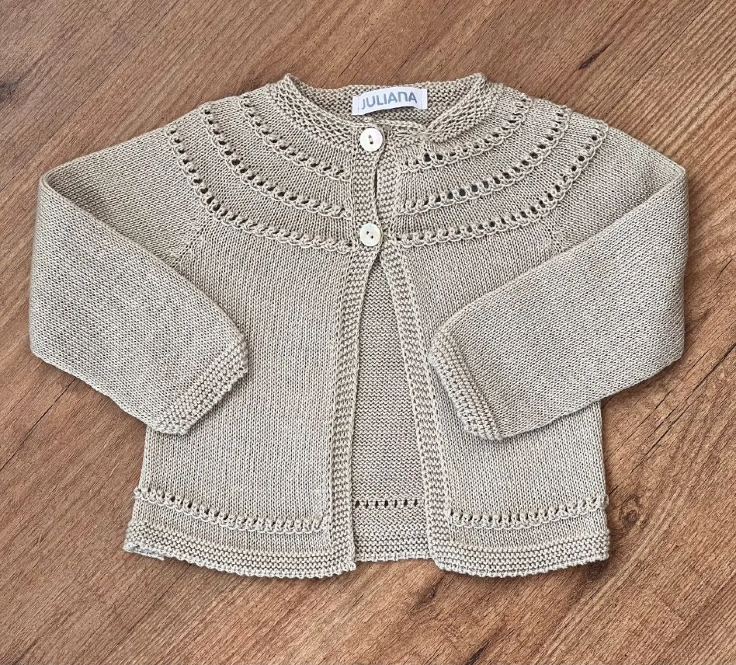 Chaqueta para bautizo o ceremonia. Dos colores