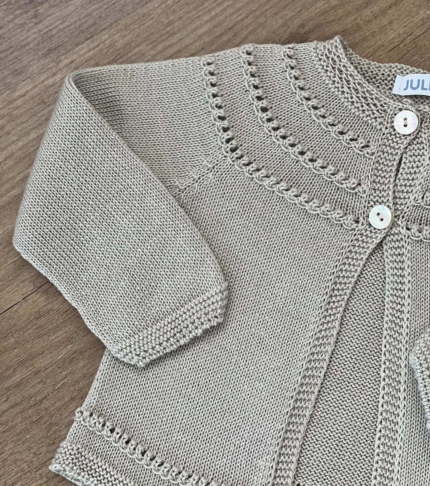 Chaqueta para bautizo o ceremonia. Dos colores