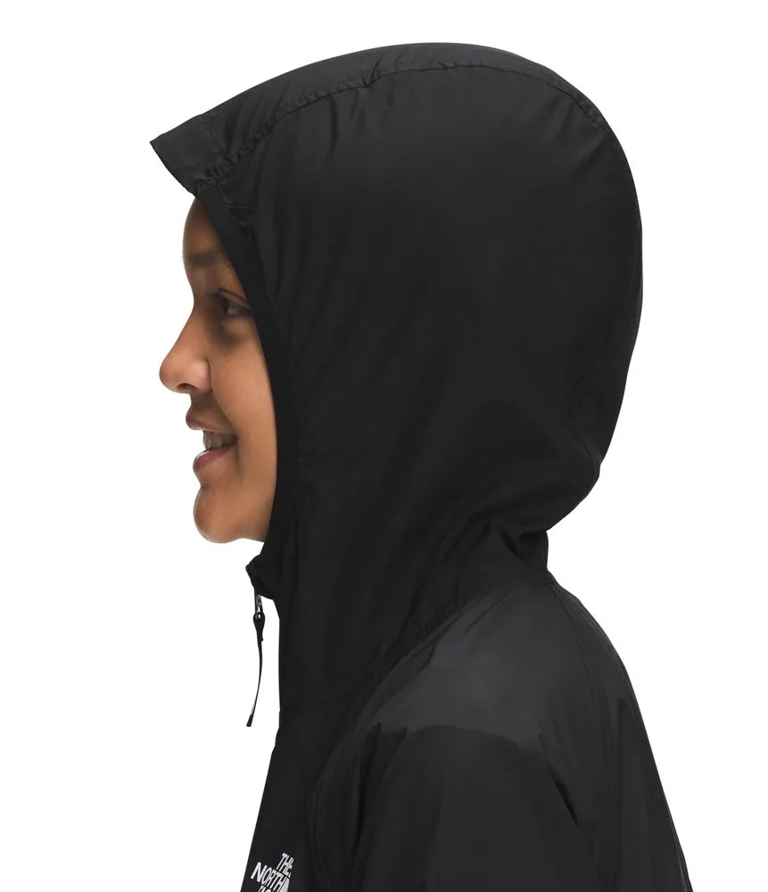 Chaqueta Printed Windwall Hoodie Negra Niño The North Face