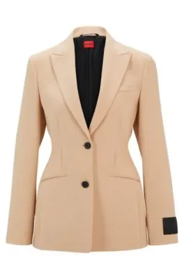 Chaqueta sharp fit con cierre de dos botones