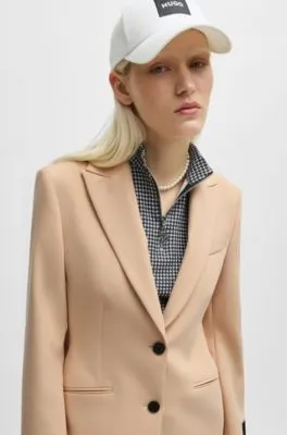 Chaqueta sharp fit con cierre de dos botones