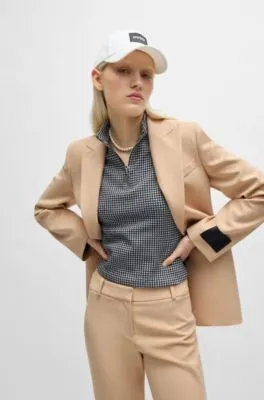 Chaqueta sharp fit con cierre de dos botones