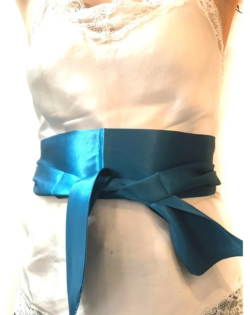 CINTURONES PARA BODAS AZULES TONO PETROLEO, IDEAL PARA TU VESTIDO DE FIESTA