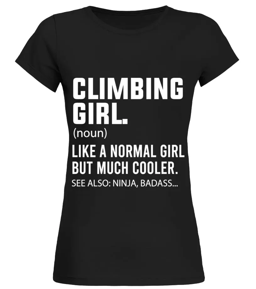 CLIMBING GIRL DEFINITION Camiseta cuello redondo Mujer