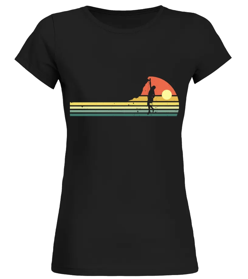 CLIMBING VINTAGE SUN Camiseta cuello redondo Mujer