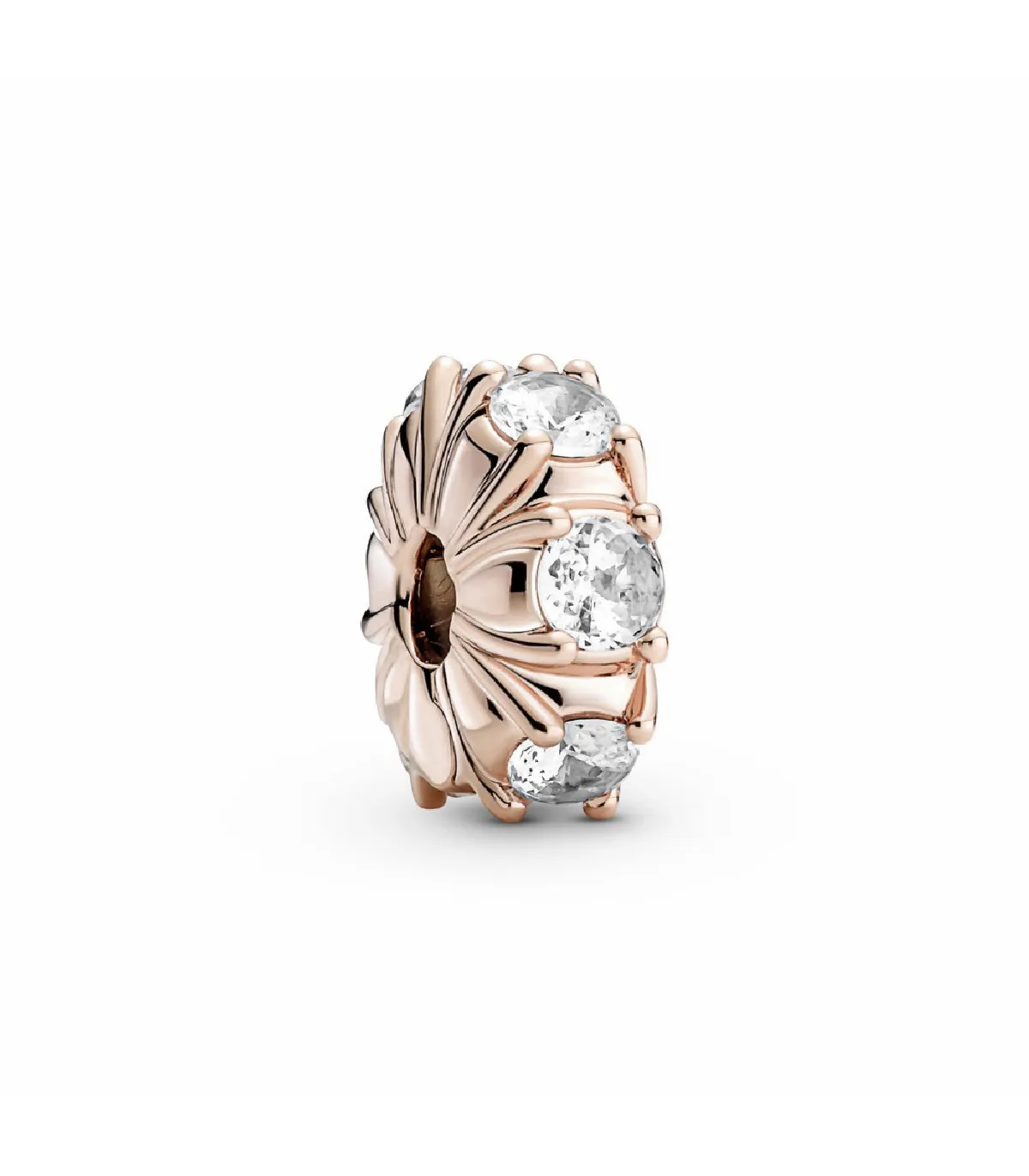 CLIP PANDORA ROSE PUNTAS LARGAS  780046C01