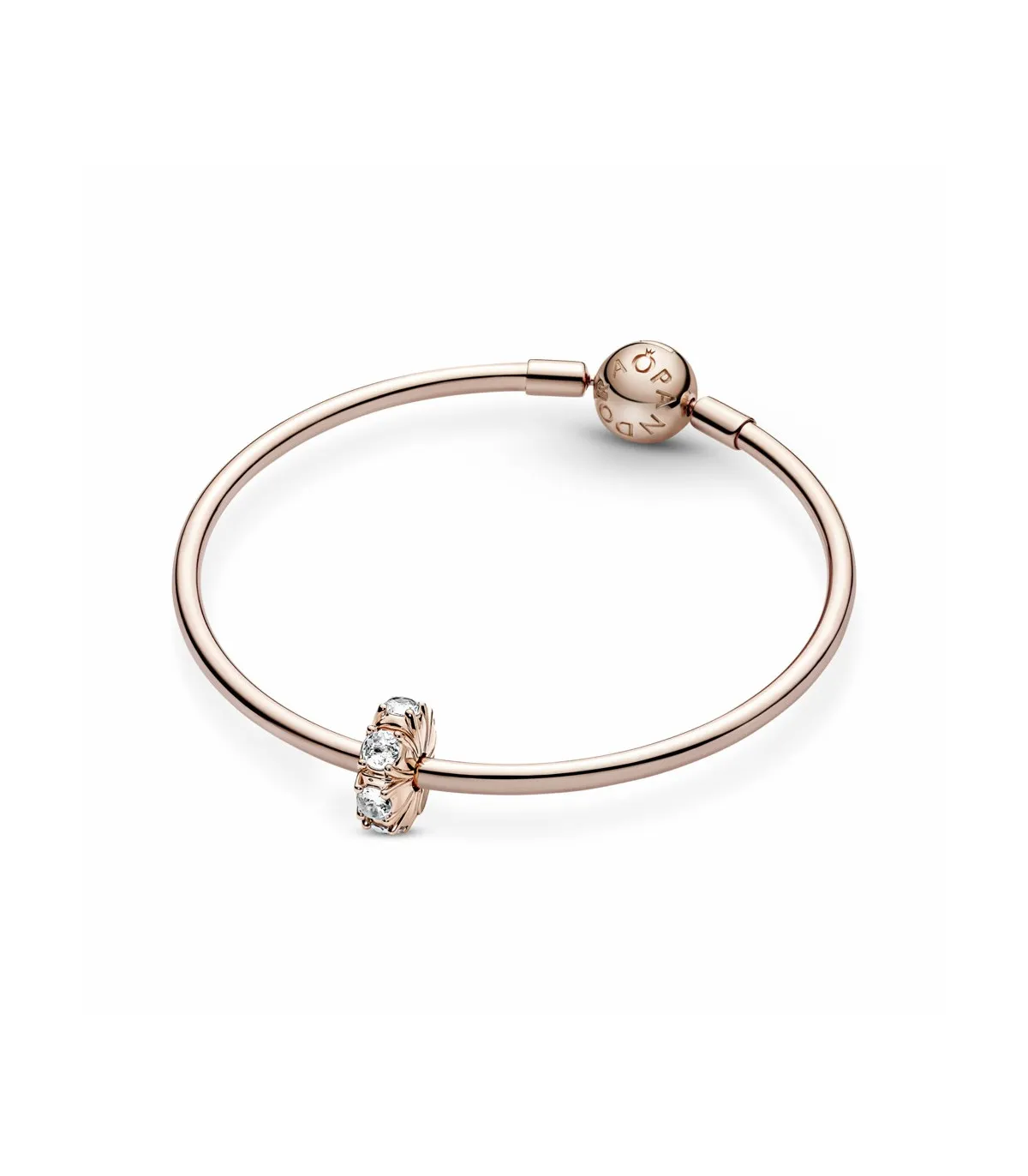 CLIP PANDORA ROSE PUNTAS LARGAS  780046C01