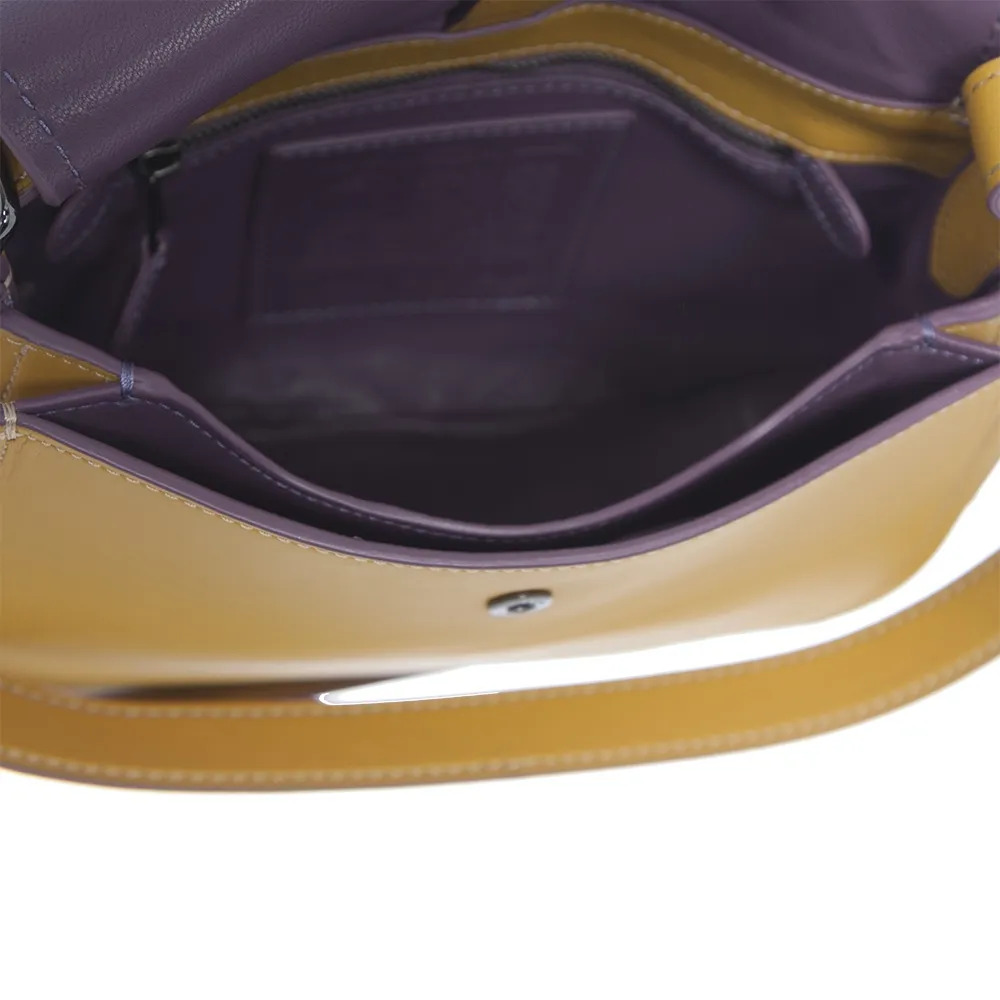 Coach Bolso Saddle 23 Amarillo