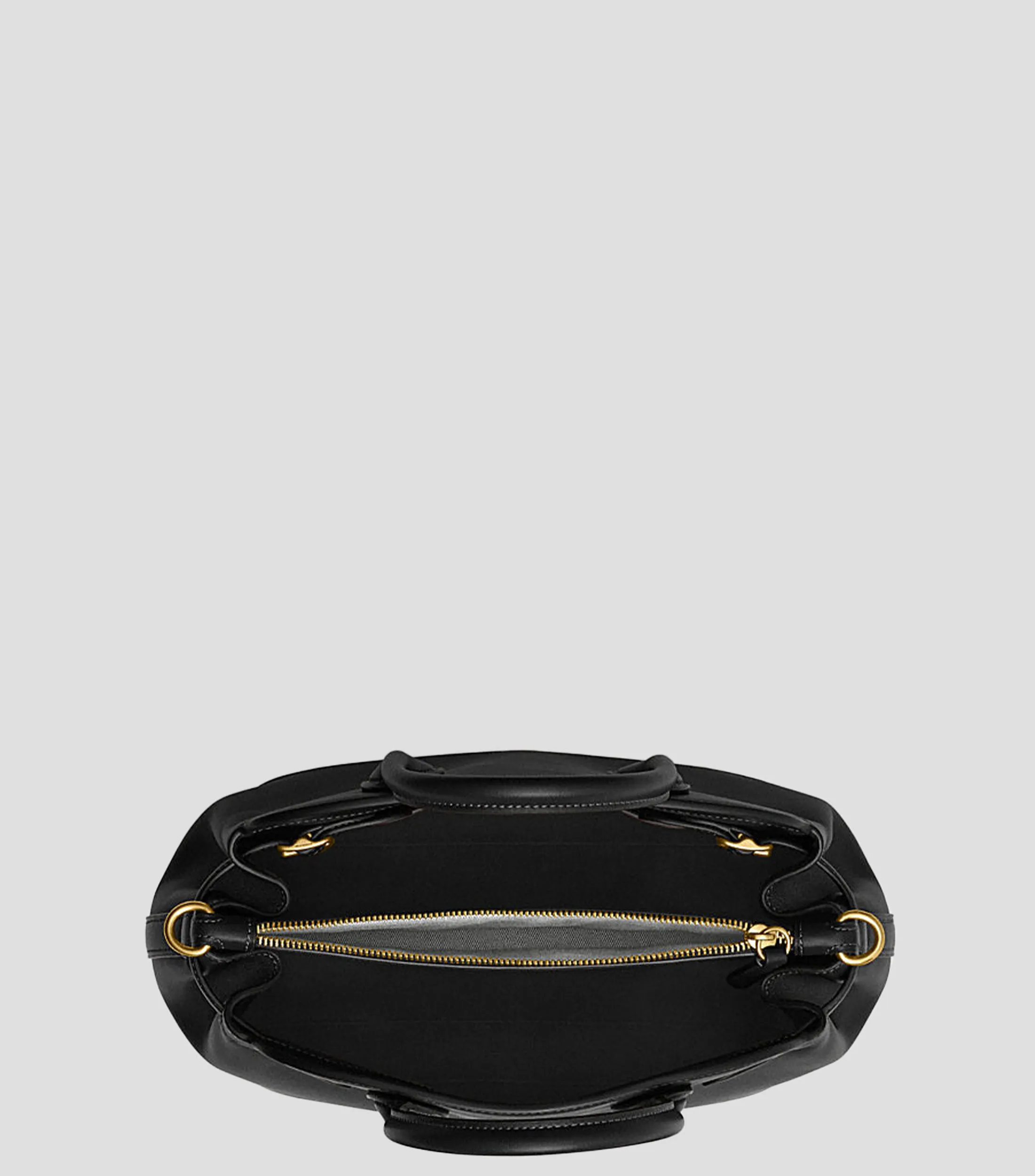 Coach Bolso Satchel Negro en Piel Empire Mujer