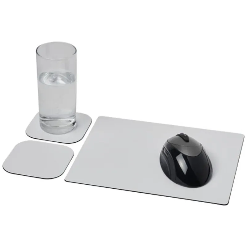 COMBO 3 DE ALFOMBRILLA PARA RATóN Y JUEGO DE POSAVASOS 'BRITEMAT®'