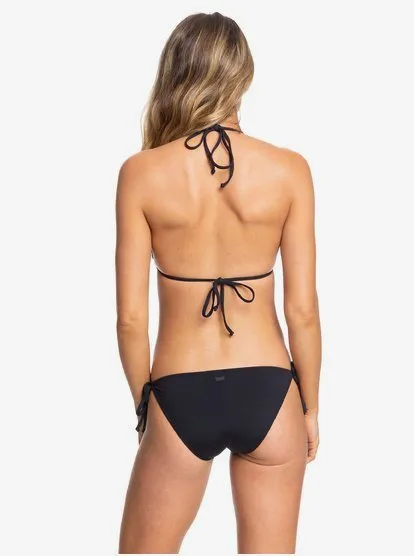 Conjunto de Bikini ROXY dos piezas Tiki Tri para Mujer Beach Classics Black (kvj0) Ref. ERJX203384 negro liso básico