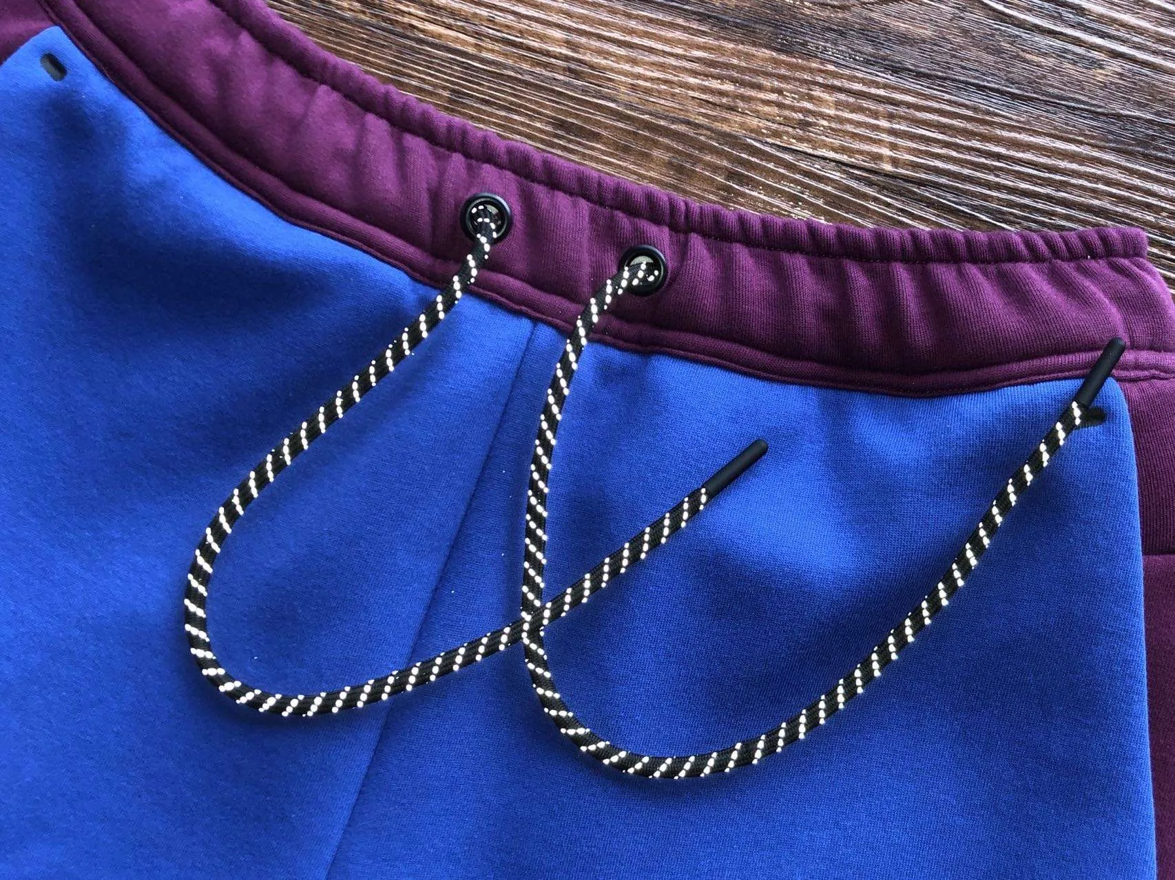 Conjunto de Chándal Nike Tech Fleece – Morado/Azul