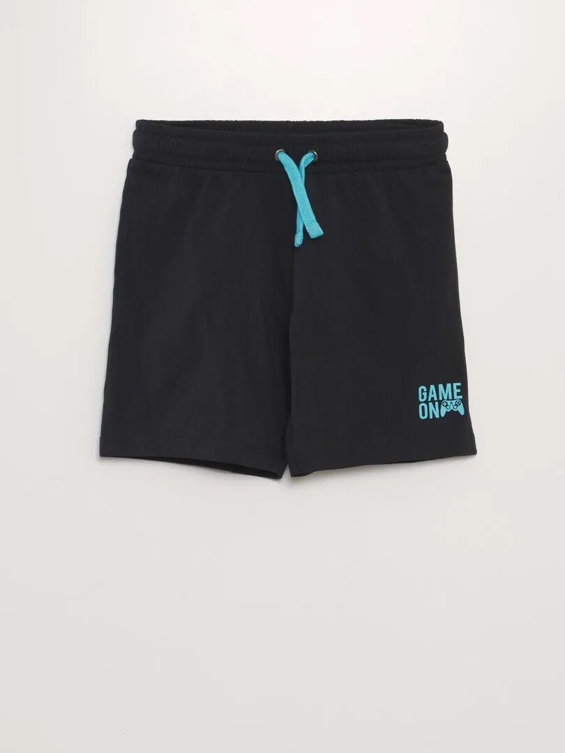 CONJUNTO DE PIJAMA 'GAMING'  2 PIEZAS  AZUL