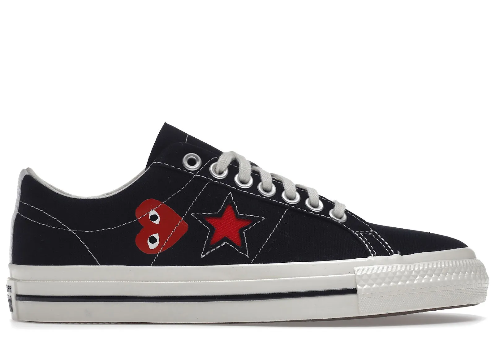 Converse One Star Ox Comme des Garcons PLAY Black