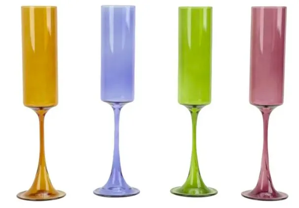 Copa para champaña 170 ml colores surtidos
