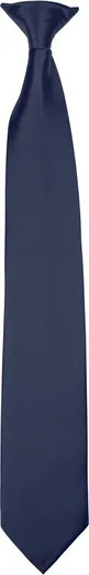 CORBATA SATINADA CON CLIP