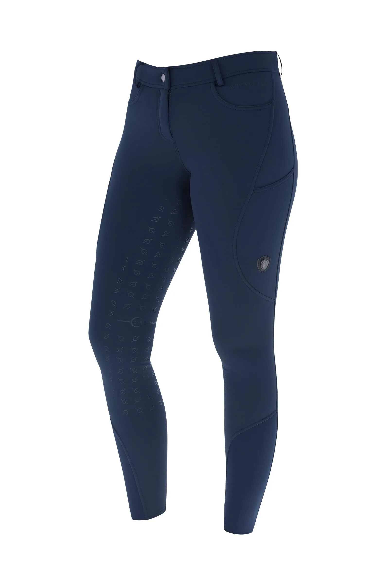 Covalliero Grip Thermo pantalones de montar con asiento completo para mujer