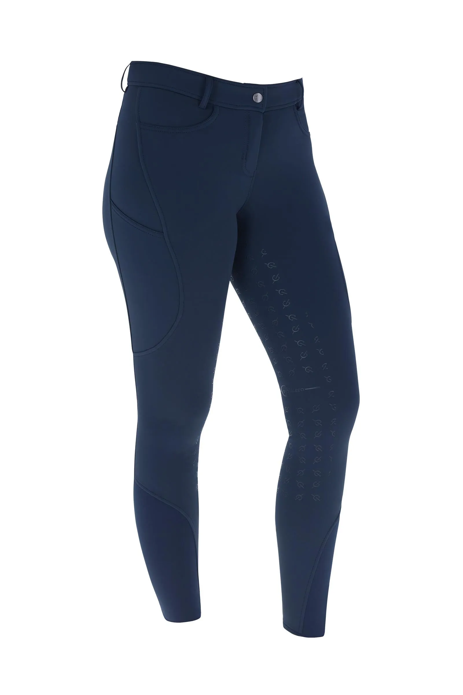 Covalliero Grip Thermo pantalones de montar con asiento completo para mujer