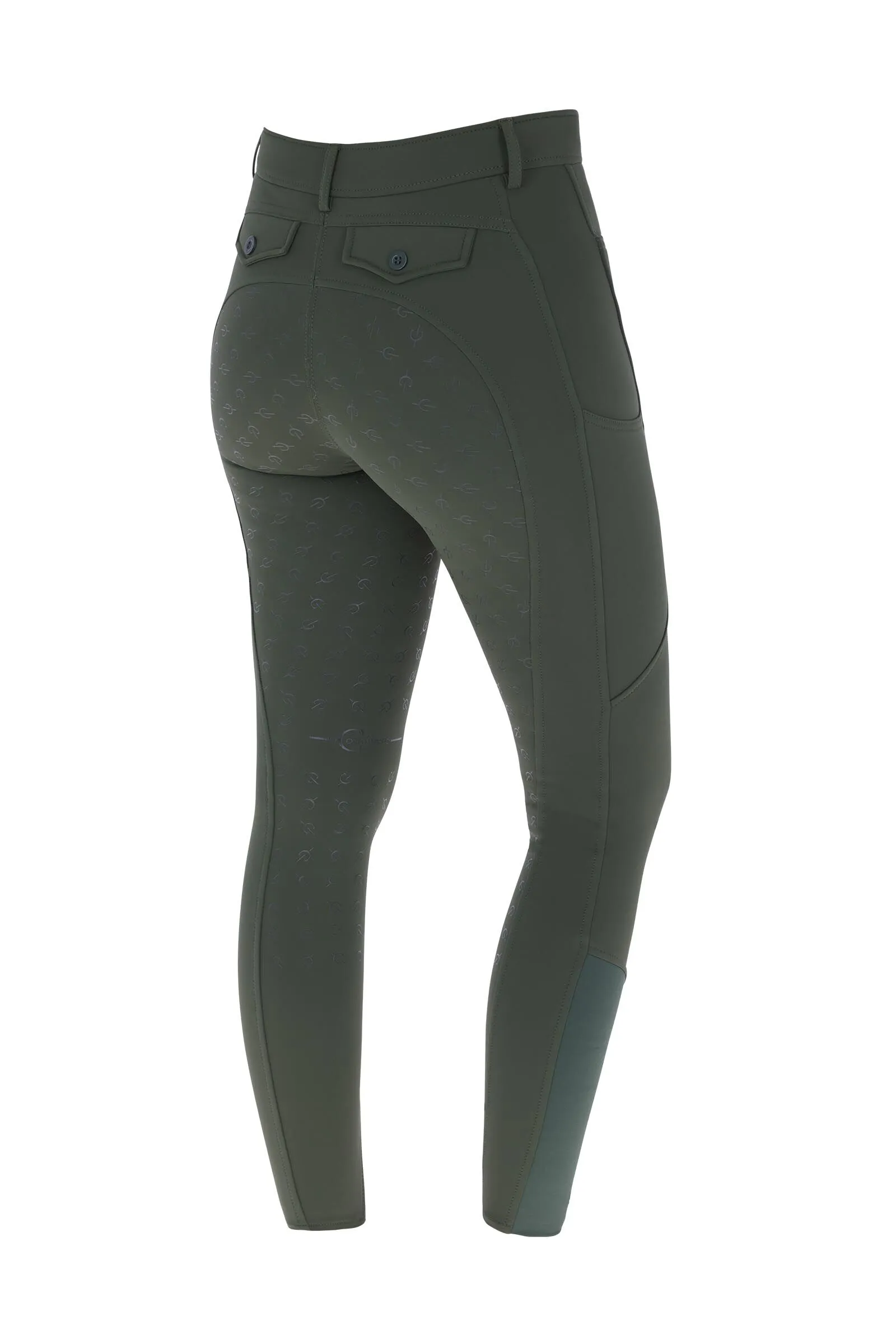 Covalliero Grip Thermo pantalones de montar con asiento completo para mujer