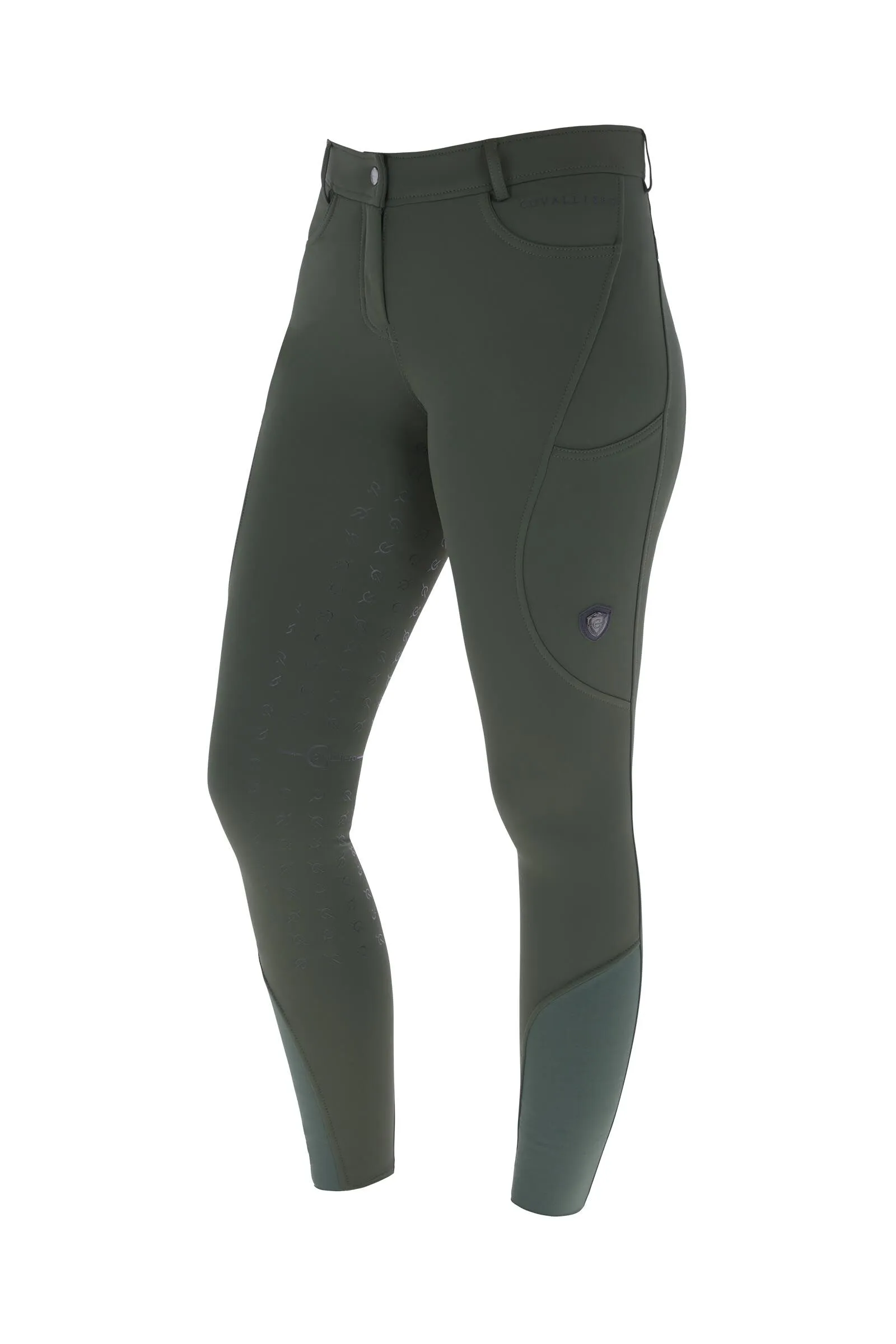 Covalliero Grip Thermo pantalones de montar con asiento completo para mujer