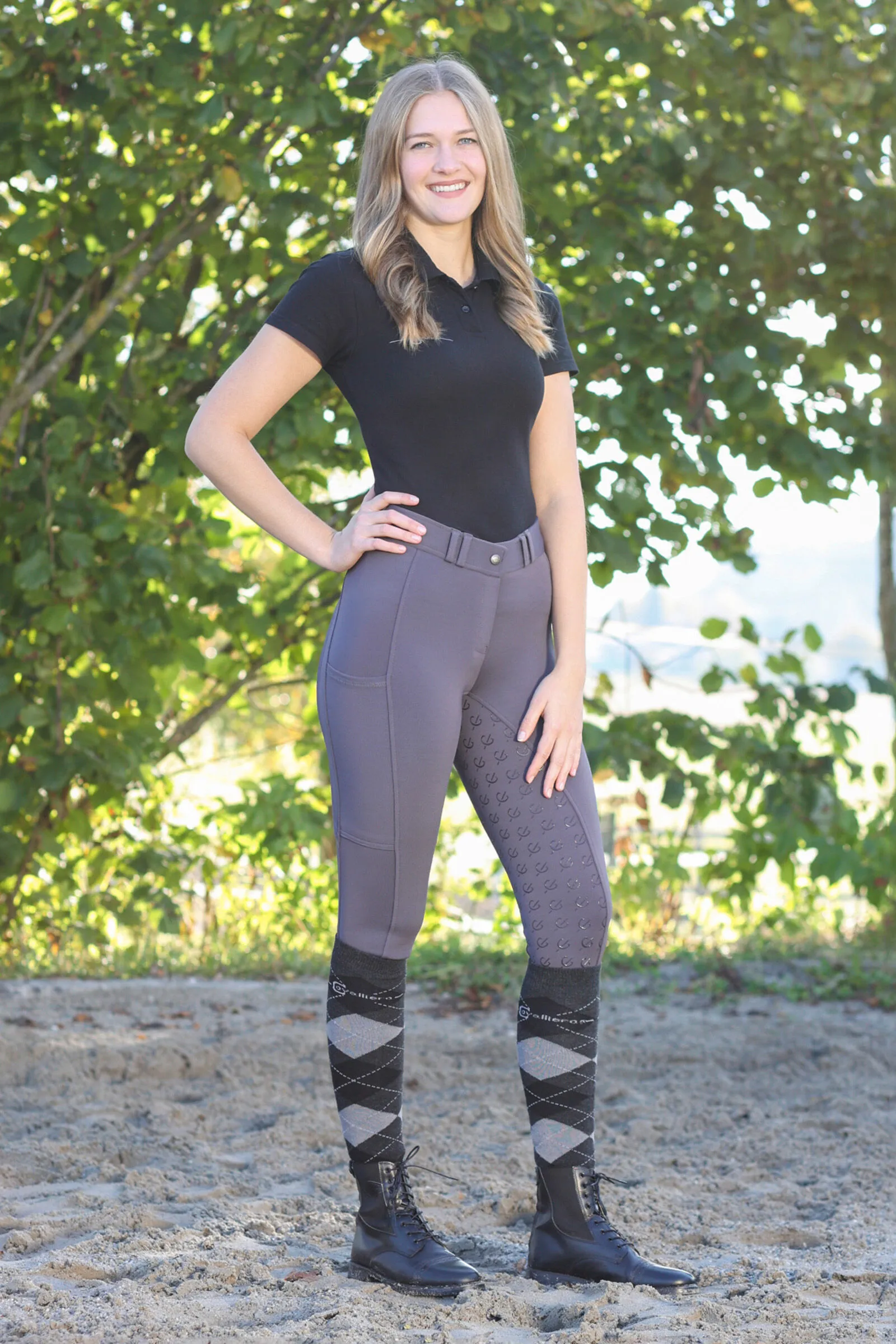 Covalliero Pantalones de Montar para Mujer ClassicStar