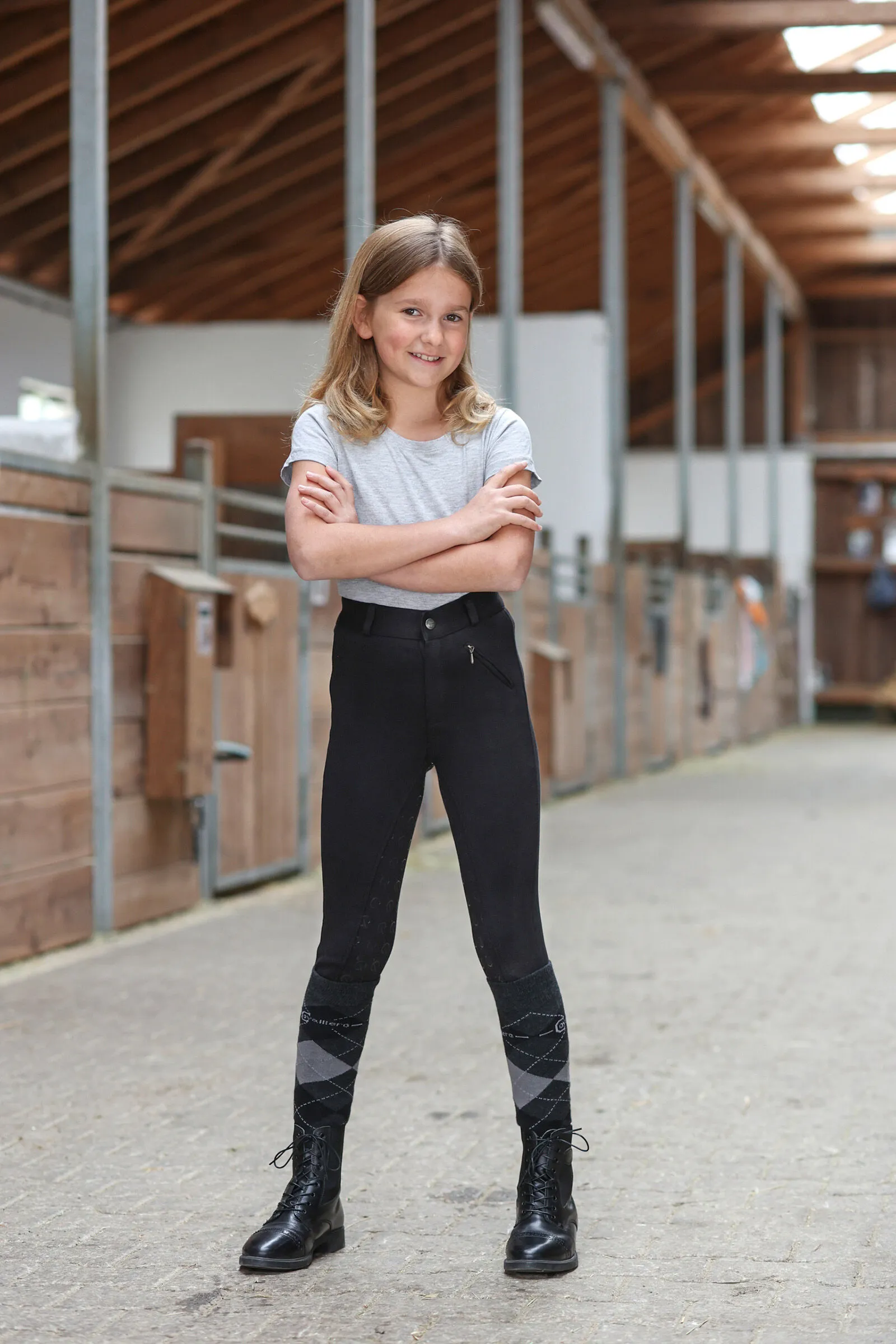 Covalliero Pantalones de Montar para Niños Organomic
