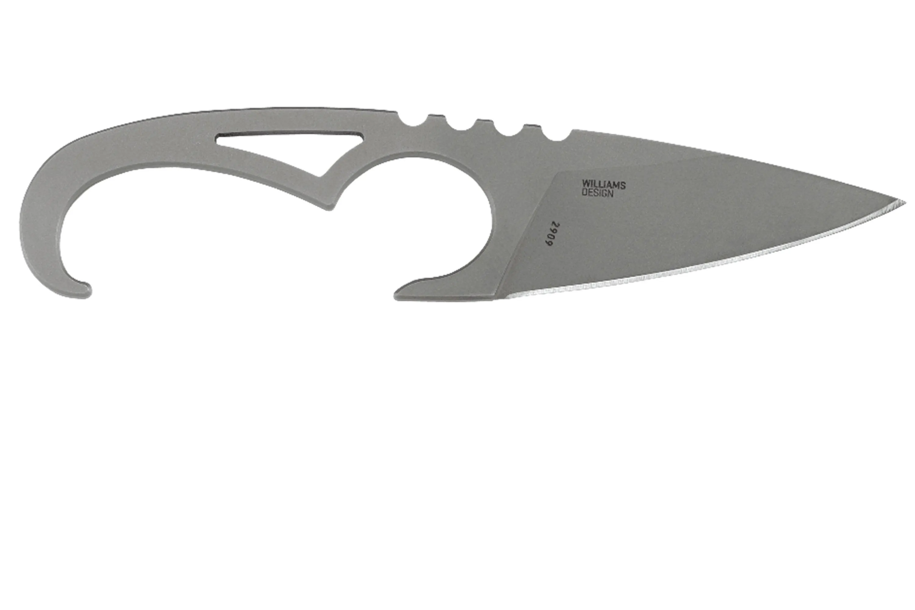 CRKT SDN Black 2909 cuchillo de cuello, James Williams design