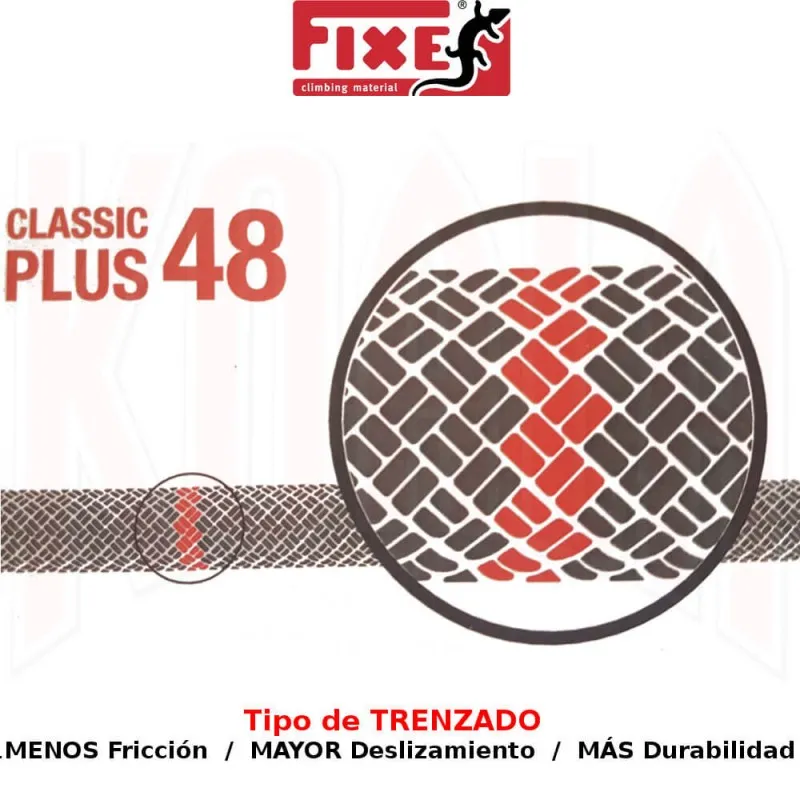 Cuerda escalada FOIXARDA 9.8mm 50mts. Fixe Climbing