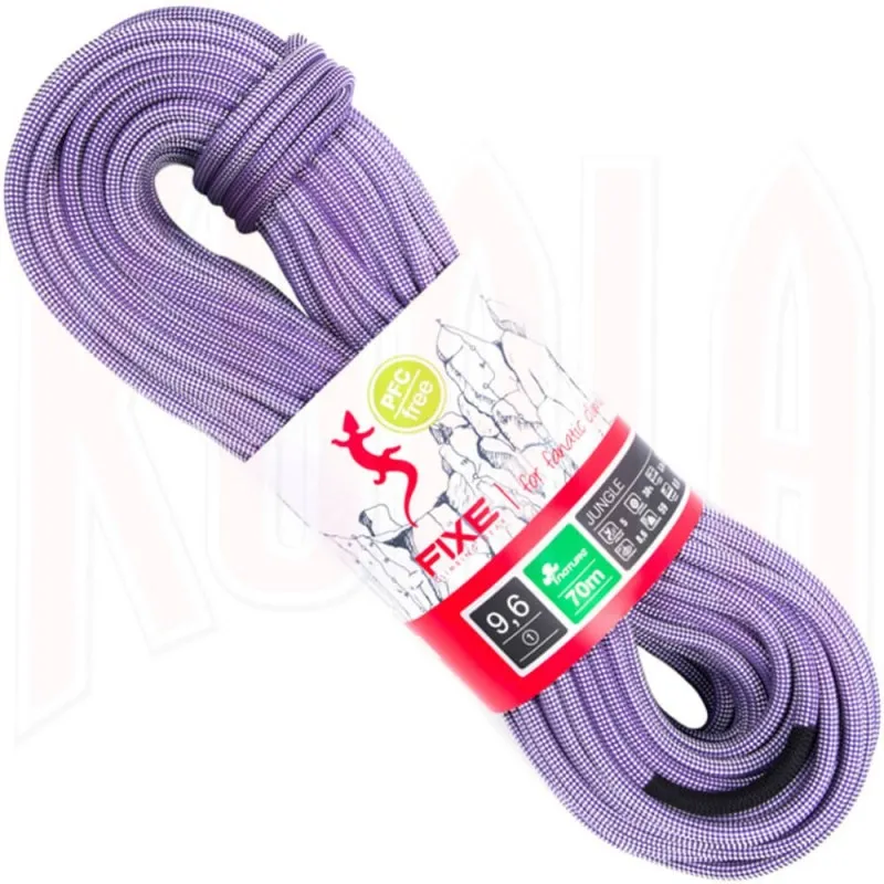 Cuerda escalada JUNGLE 9.6mm 70mts. Fixe Climbing