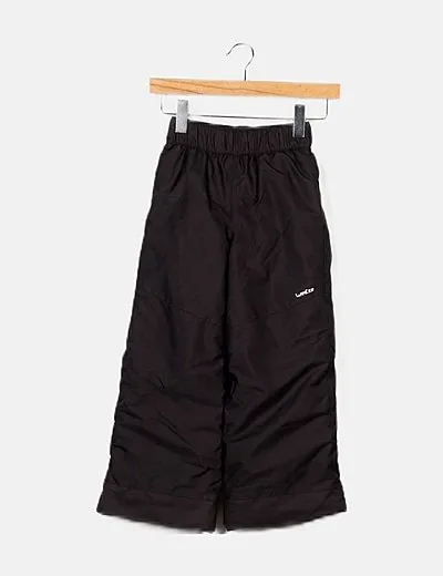 Decathlon Pantalón nieve negro
