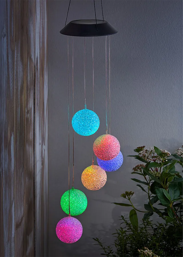 Decoración solar para colgar Varios colores