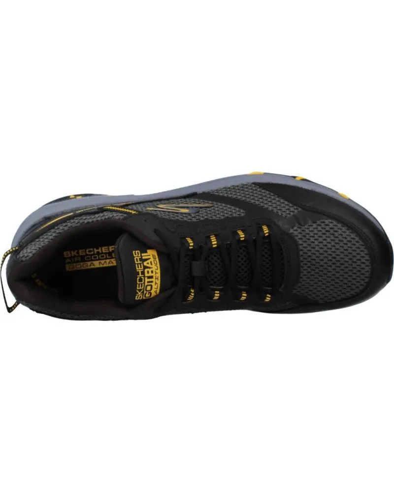 Deportivas de Hombre y Niño SKECHERS GO RUN TRAIL NEGRO
