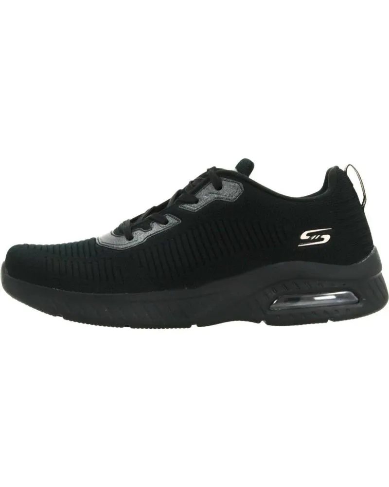 DEPORTIVAS DE MUJER Y NIñA SKECHERS DEPORTIVAS SQUAD AIRCLOSE ENCOUNTER NEGRO