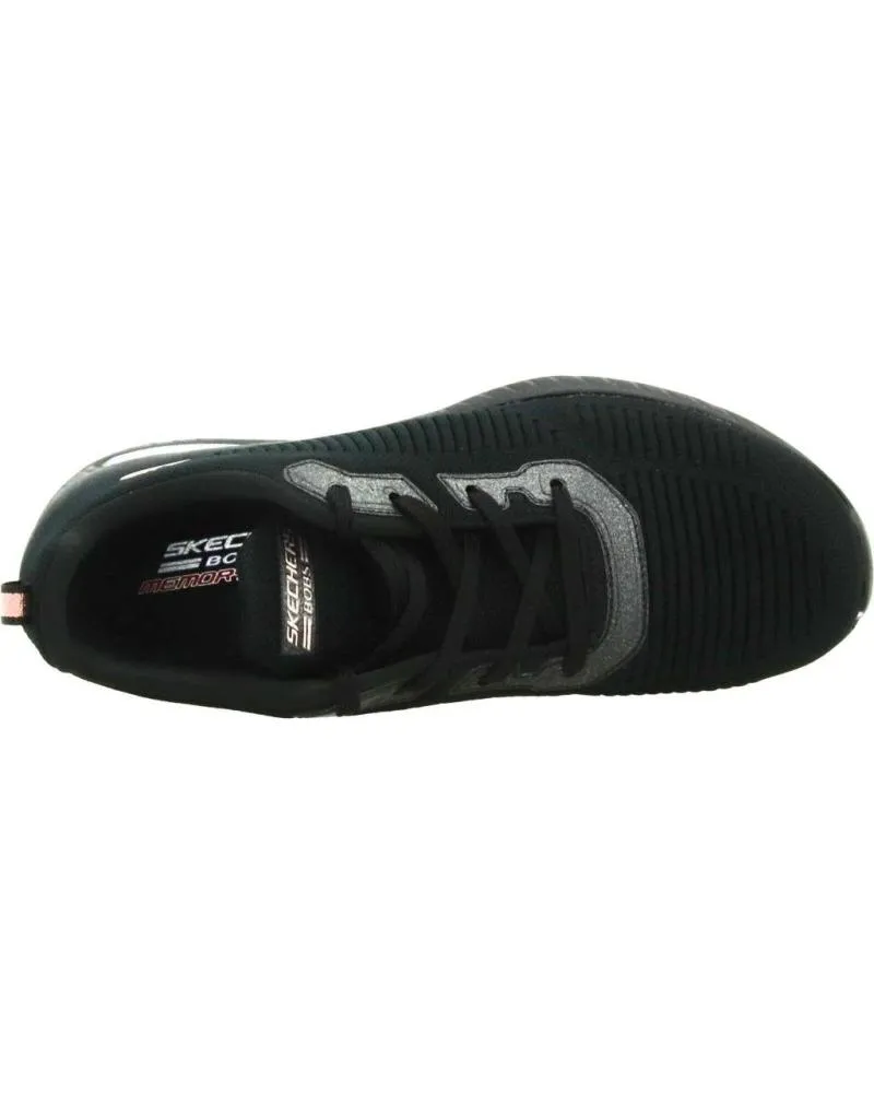 DEPORTIVAS DE MUJER Y NIñA SKECHERS DEPORTIVAS SQUAD AIRCLOSE ENCOUNTER NEGRO