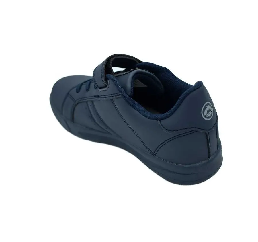 DEPORTIVO JHAYBER CILOSA PARA NIÑO VELCRO MARINO PLANTILLA DE PIEL 26507