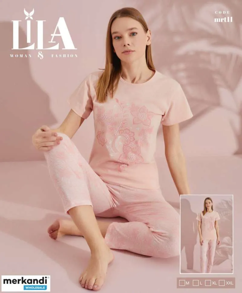 Descubre nuestra selección de pijamas de manga corta para mujer de excelente calidad con una amplia gama de opciones de color y 