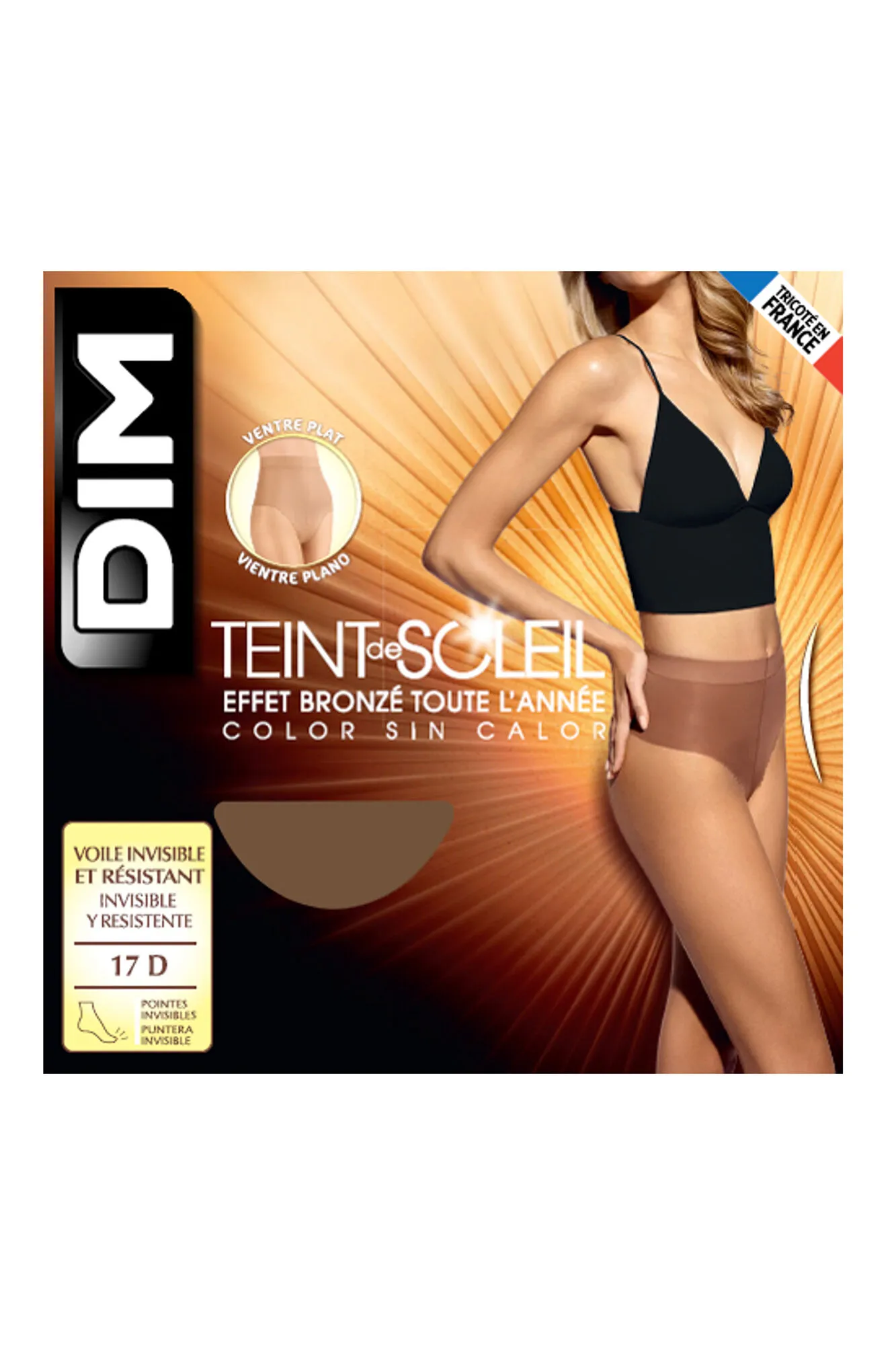 DIM Panty de verano Teint de Soleil moldeador vientre plano