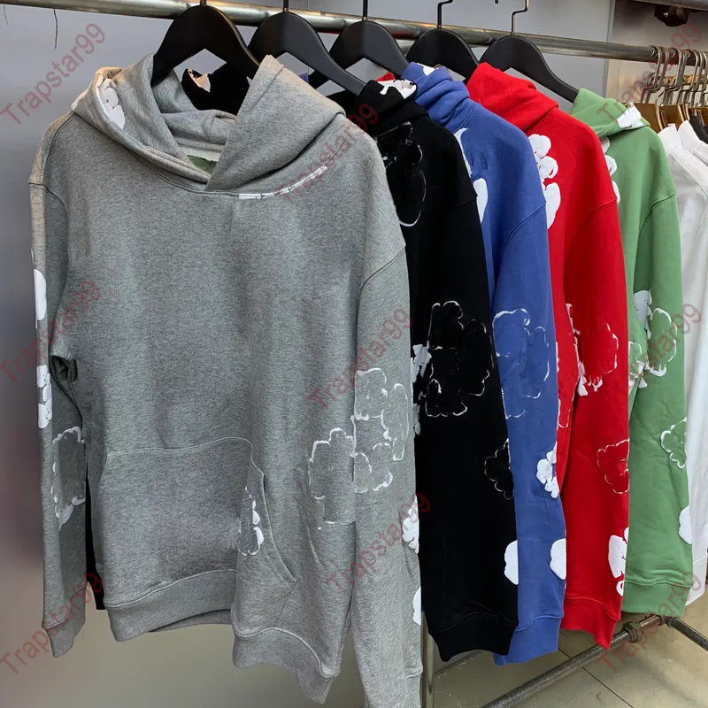 Diseñador Mensaje de sudadera con capucha de alta calidad para hombres Sweatsed Sweet Sweet Sweatshirt Pantalones de Hip Hop Swe