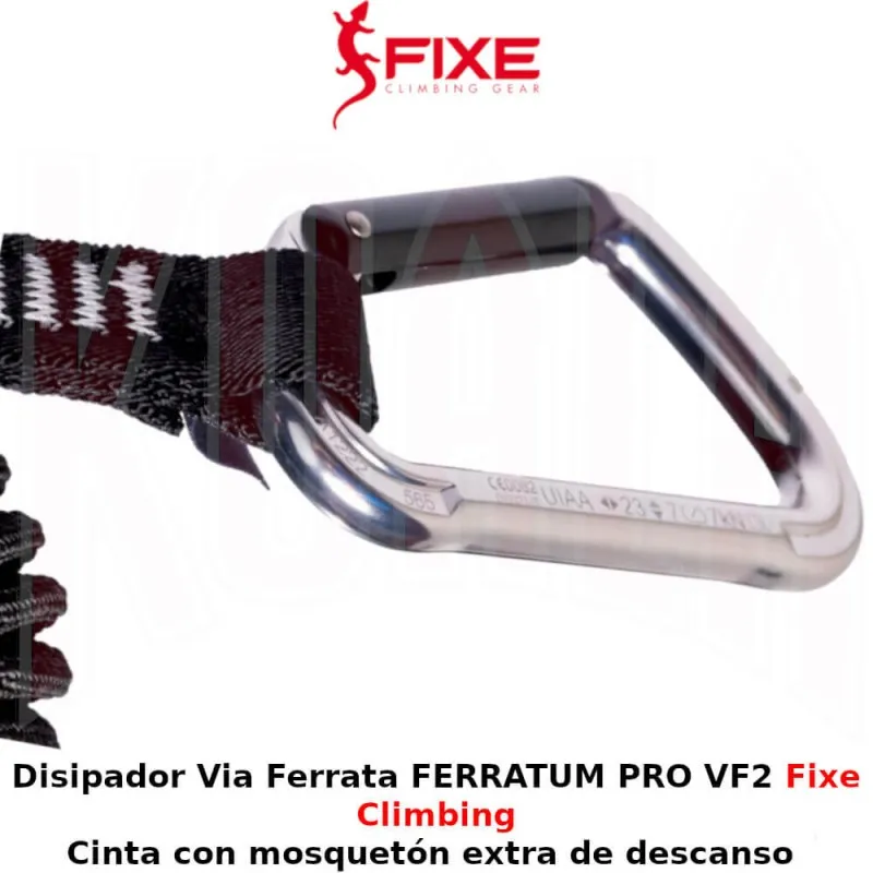 Disipador Via Ferrata FERRATUM PRO VF2 Fixe Climbing