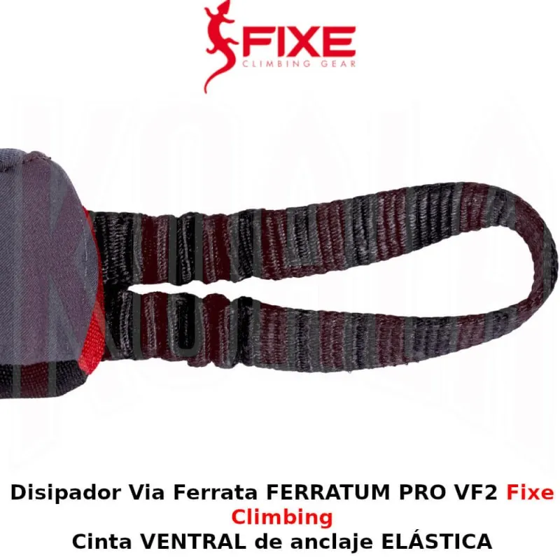 Disipador Via Ferrata FERRATUM PRO VF2 Fixe Climbing