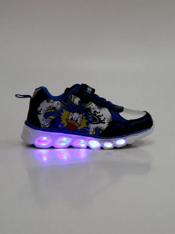 Disney Sneakers Mickey para niño con estampado y luces