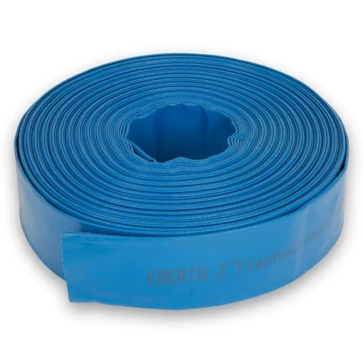 EBERTH 2" Manguera plana Manguera, 40m de longitud, 2 pulgada, 52mm de diámetro