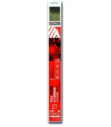 Electrodo rutilo blister 35 ud SOLTER 1,6x250mm 5905