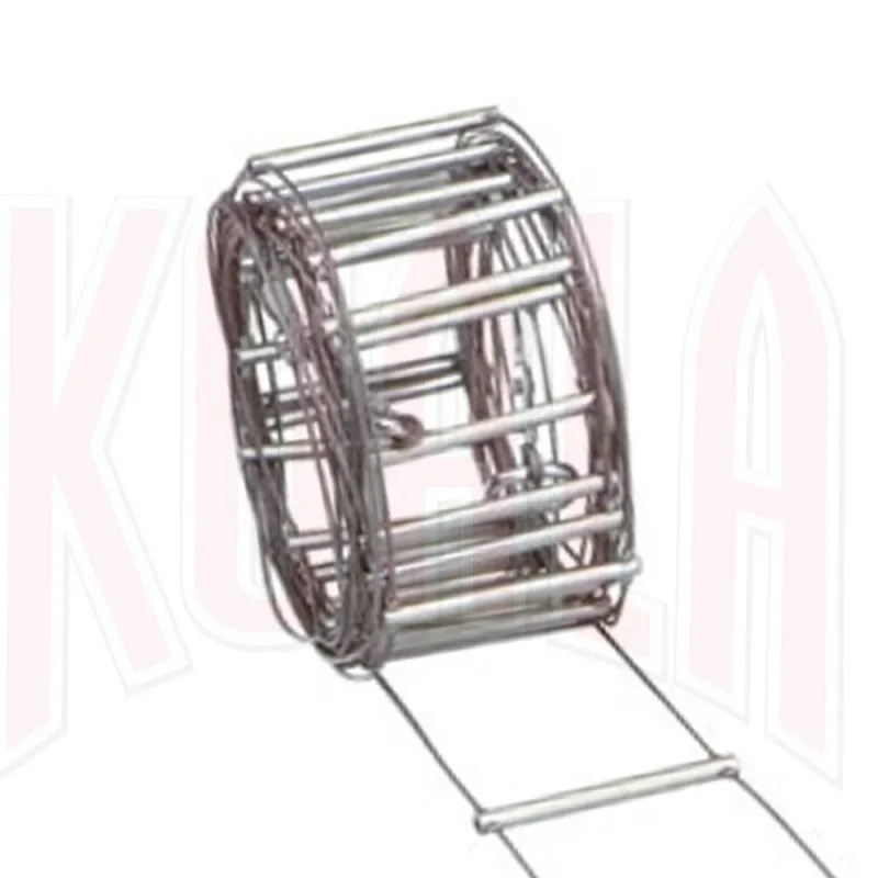 Escalera metálica enrollable ESCALA 5 metros cable de acero Fixe Climbing