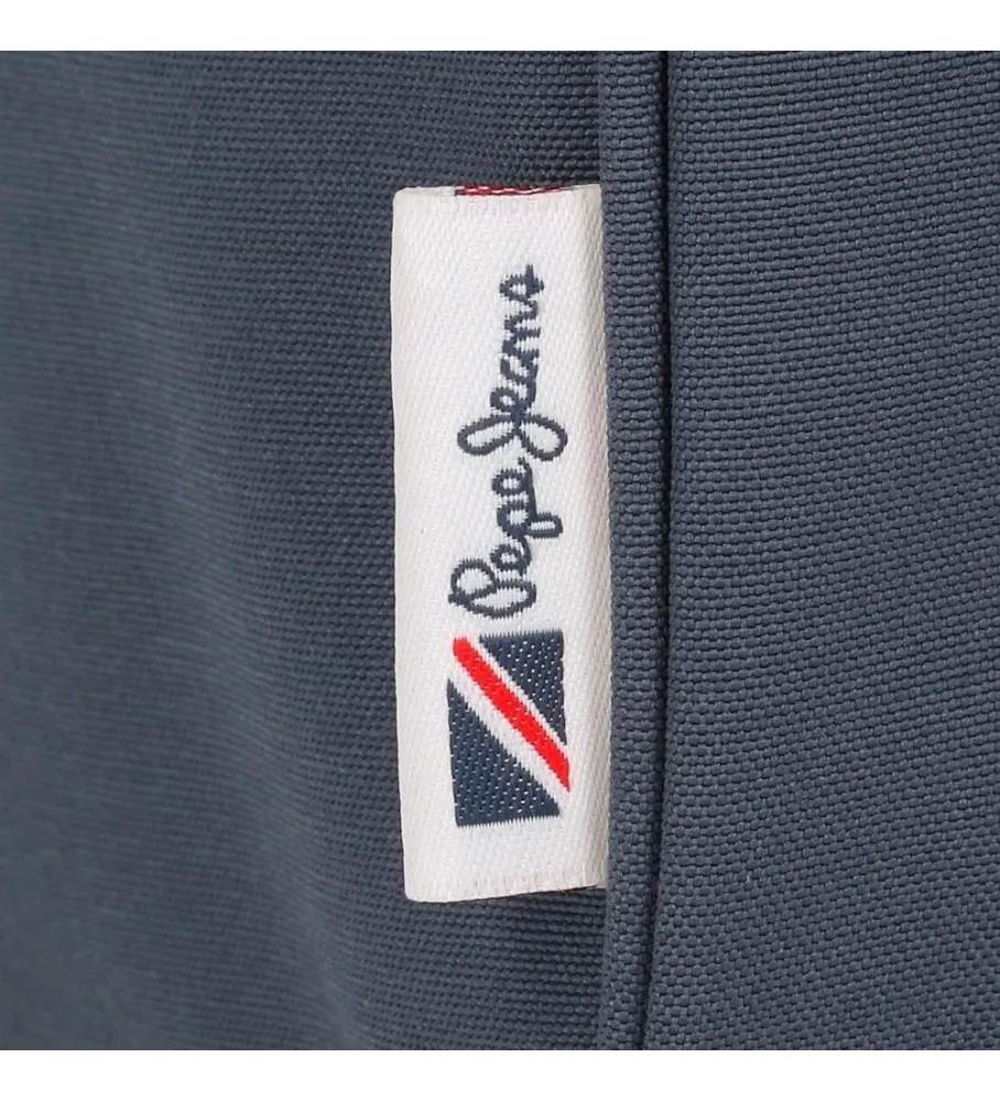 Estuche Pepe Jeans Tom cinco compartimentos azul oscuro