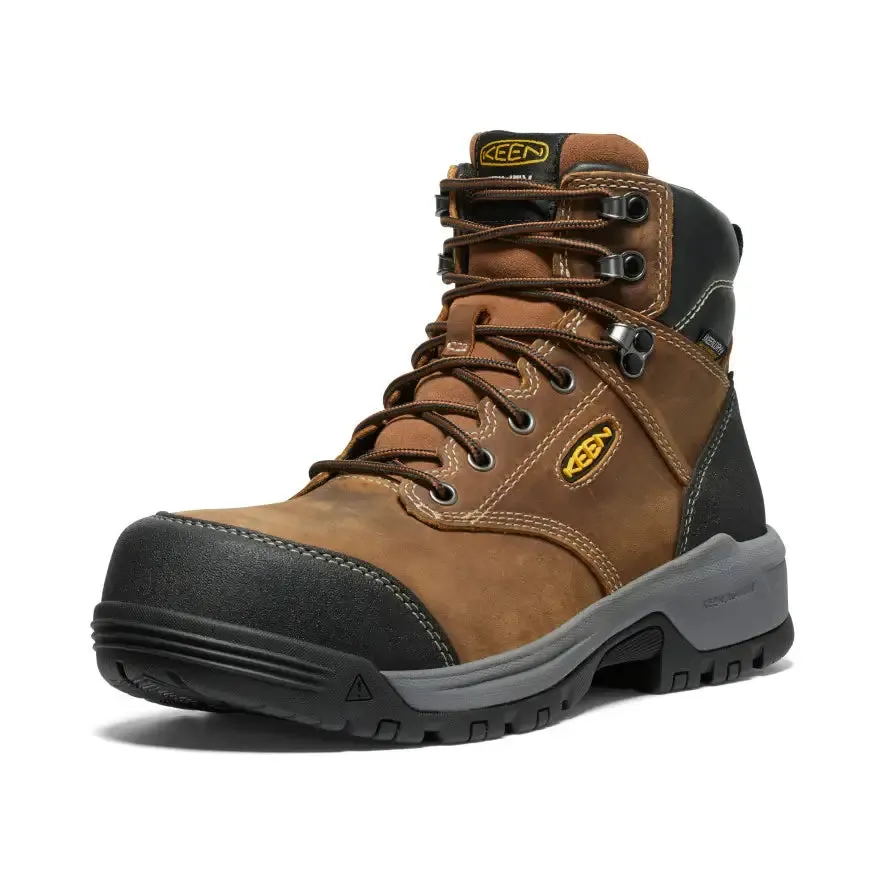 EVANSTON 6" CARBONTOE WORK BOOT WATERPROOF BROWN KEEN