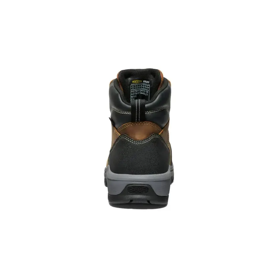 EVANSTON 6" CARBONTOE WORK BOOT WATERPROOF BROWN KEEN