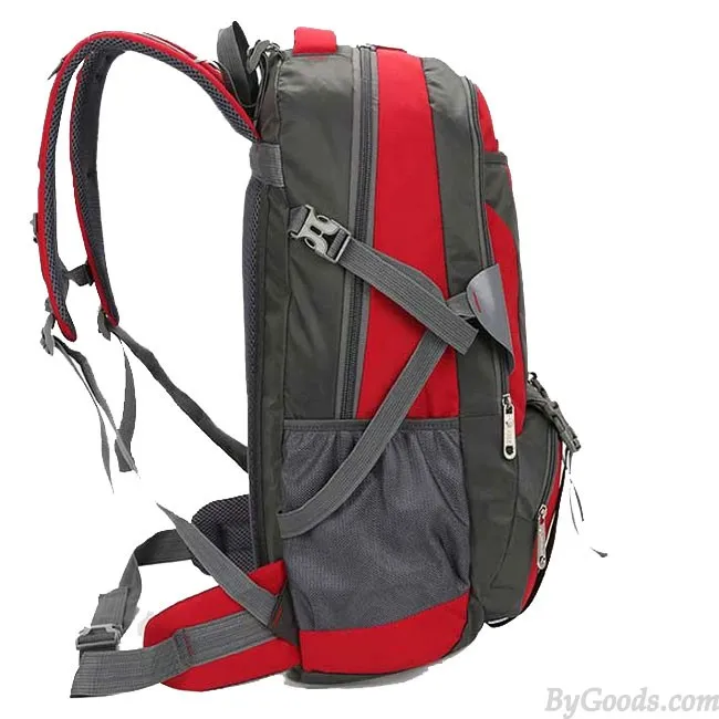 Fashion Large Sport Bag 60 Liters Outdoor Climbing Backpack Nylon Waterproof Travel Rucksack