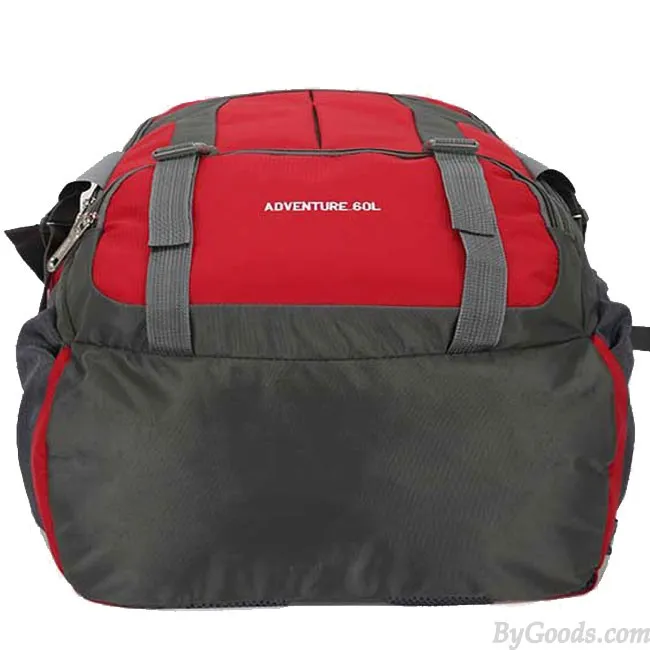 Fashion Large Sport Bag 60 Liters Outdoor Climbing Backpack Nylon Waterproof Travel Rucksack